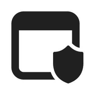 Ic fluent window shield 24 filled