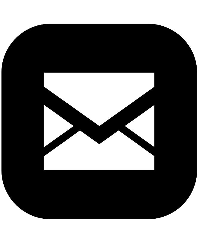Rounded email