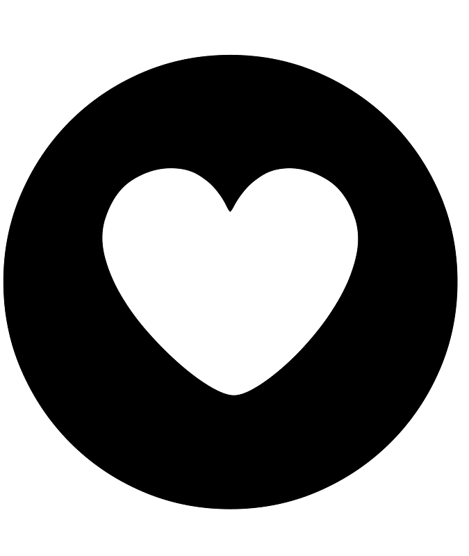 Circle heart