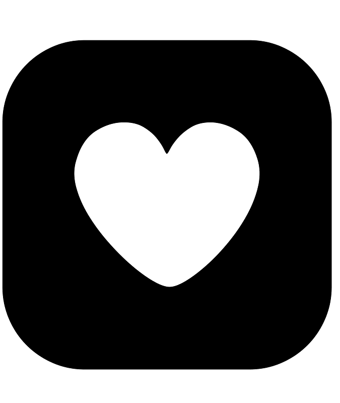Rounded heart