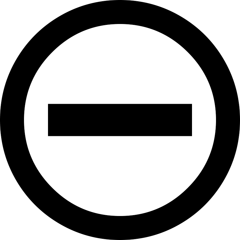 Zoom out outline