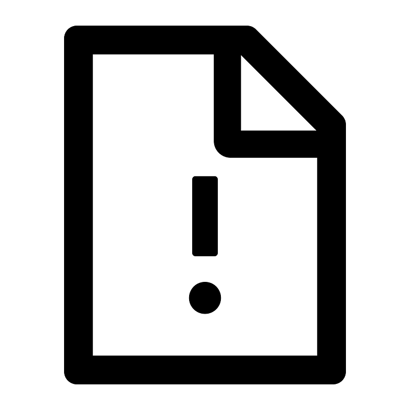 File-exclamation