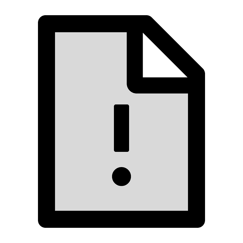 File-exclamation