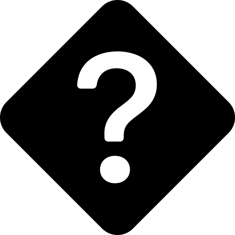 Question-diamond
