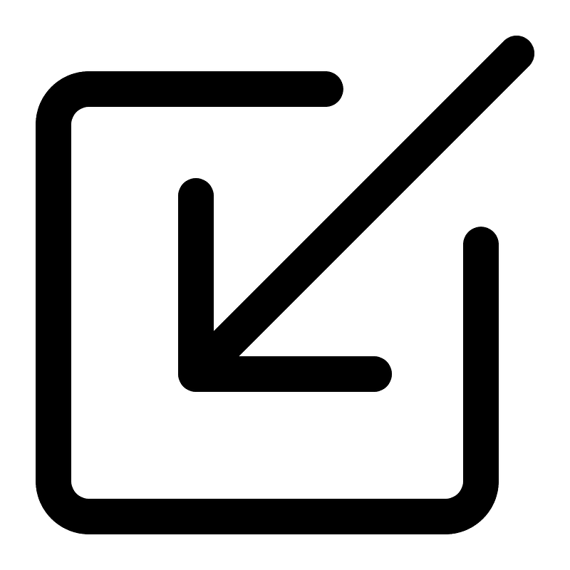 Box-arrow-in-down-left