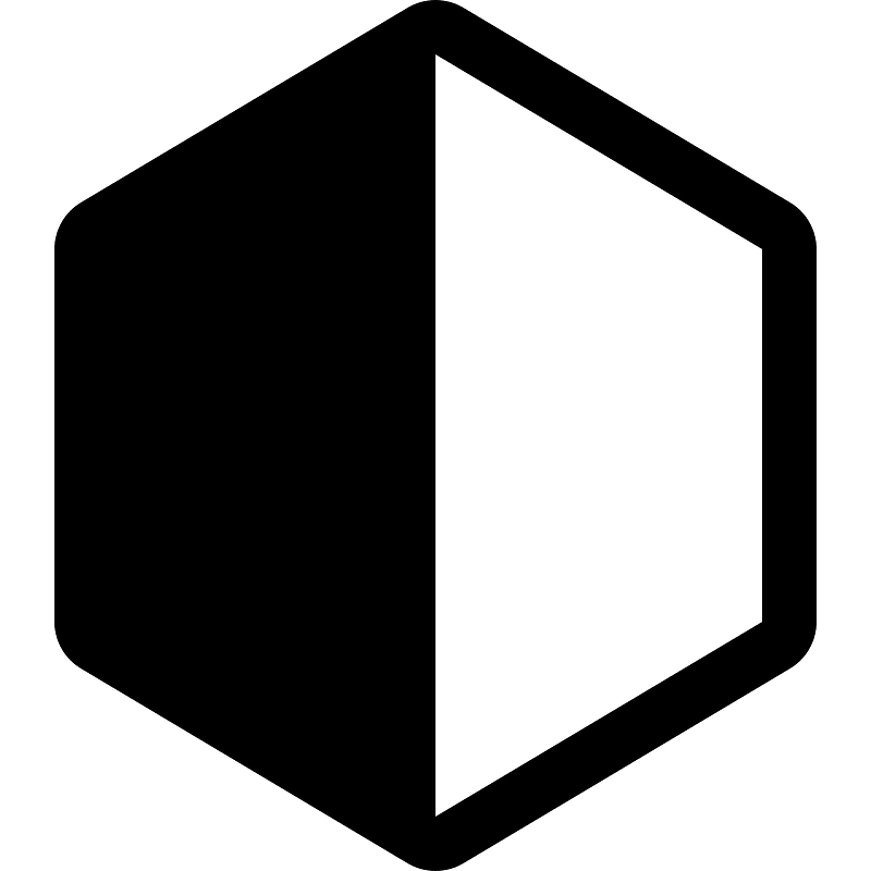 Hexagon-half