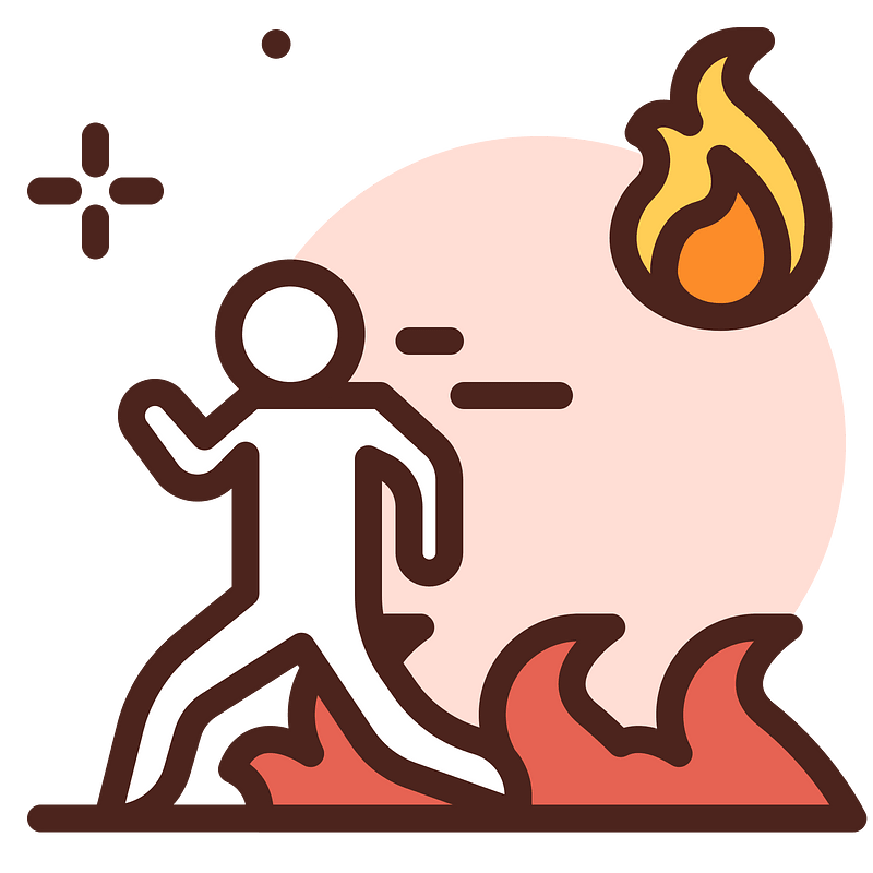 Fire-run