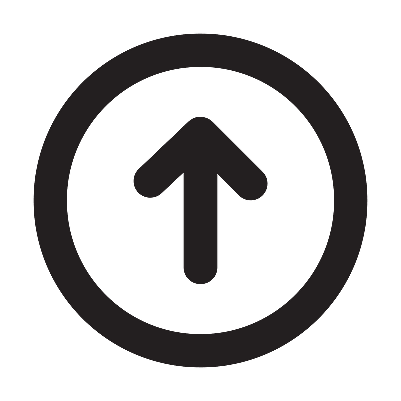 Arrow-circle-up-outline