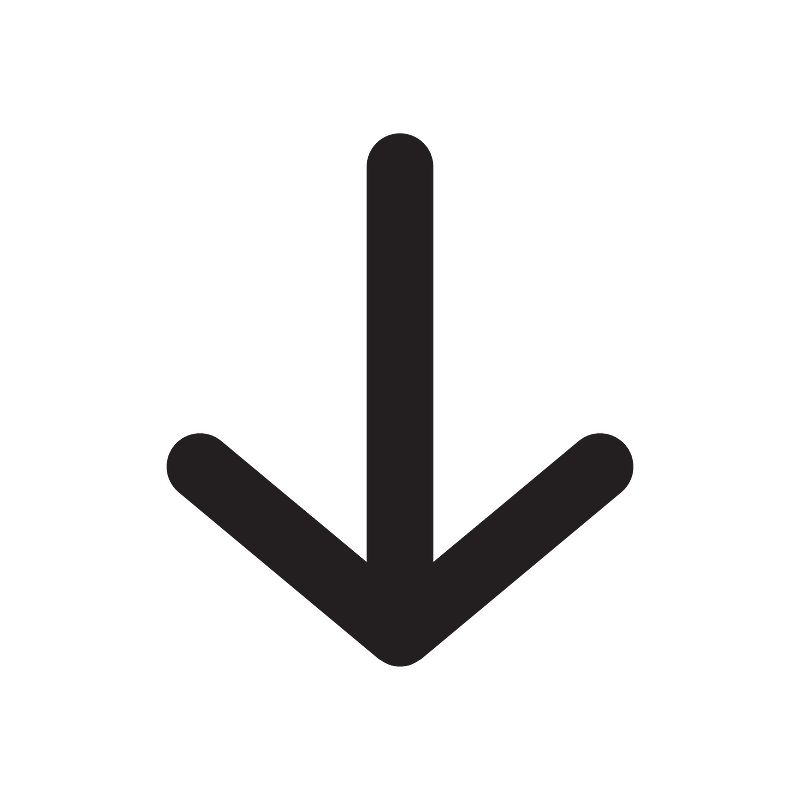 Arrow-downward-outline