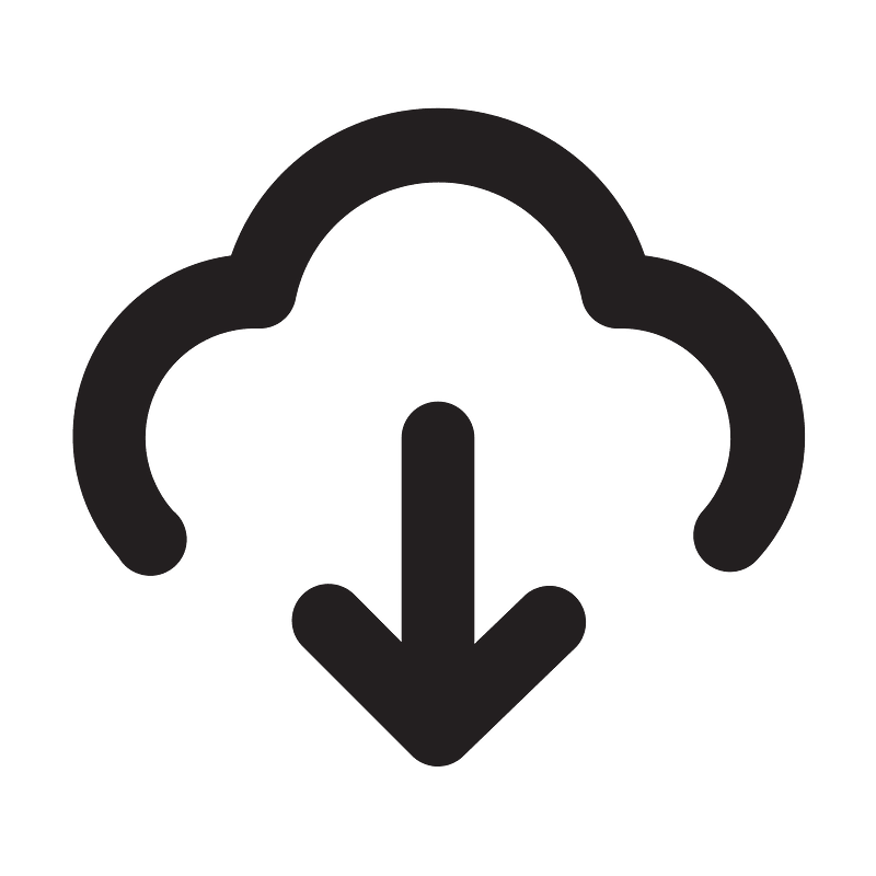 Cloud-download-outline