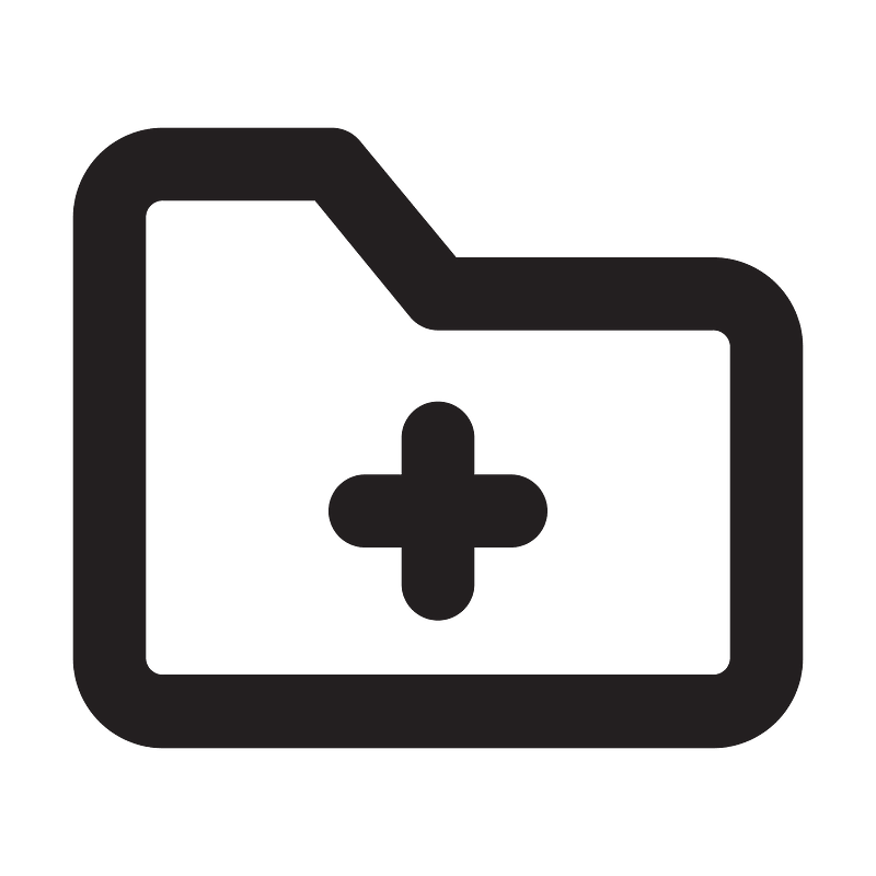Folder-add-outline