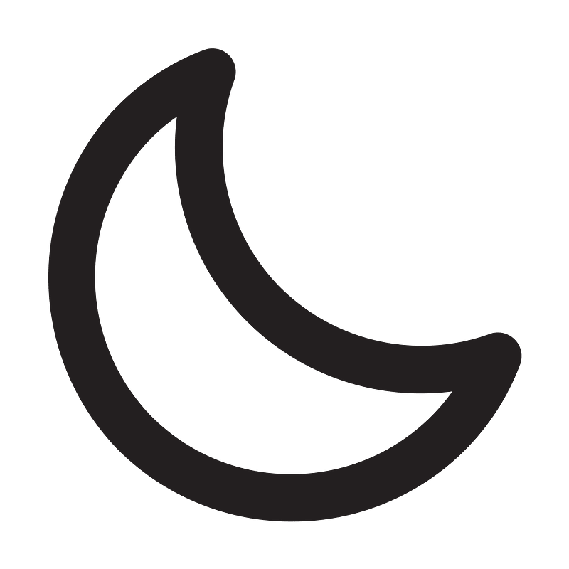 Moon-outline
