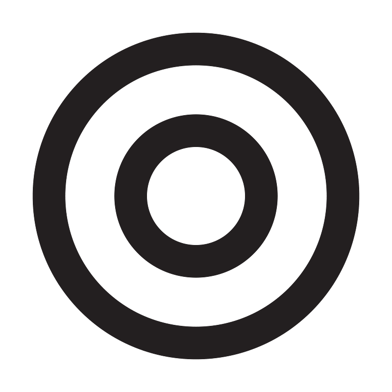 Radio-button-on-outline