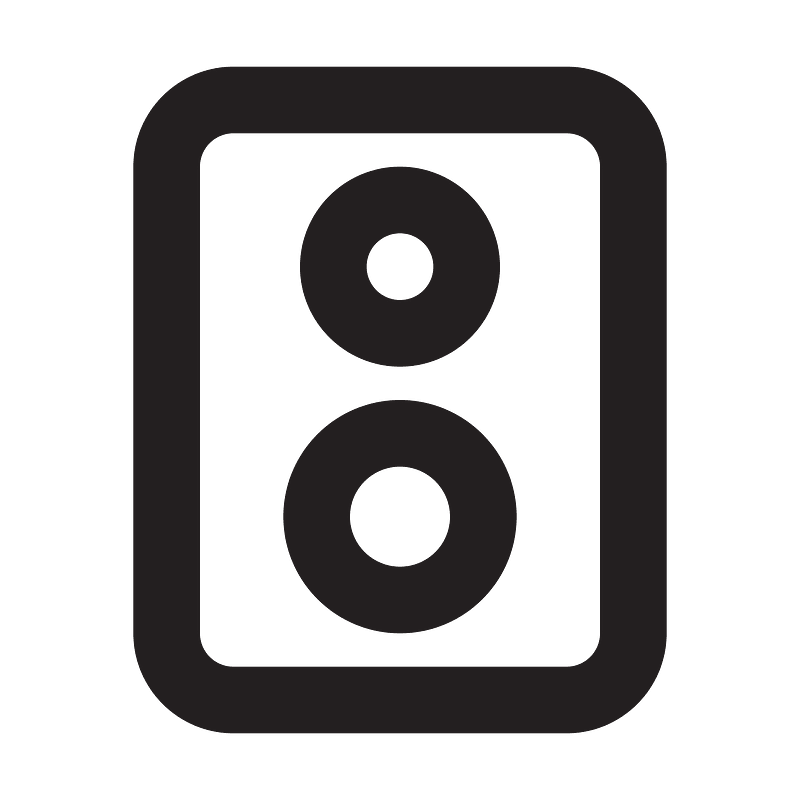 Speaker-outline