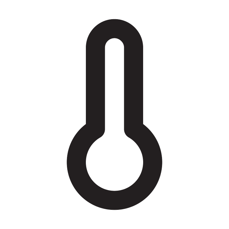 Thermometer-outline