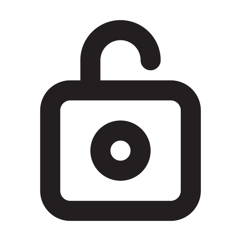 Unlock-outline