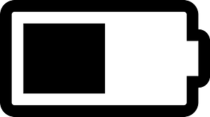 Battery-half