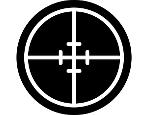 Reticle-crosshair