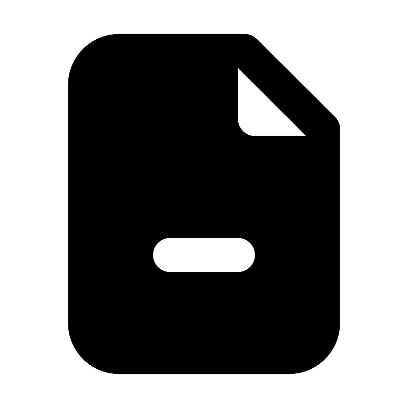 File-minus
