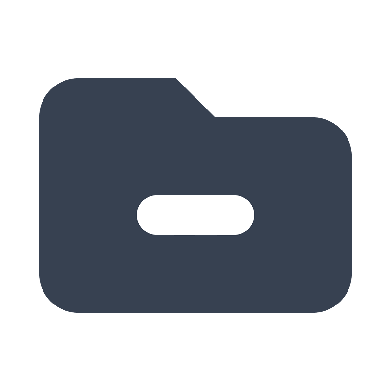 Folder-remove