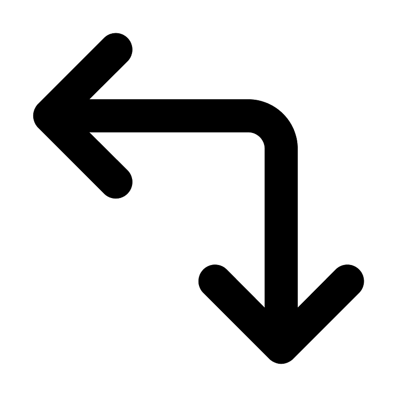 Arrows-left-down