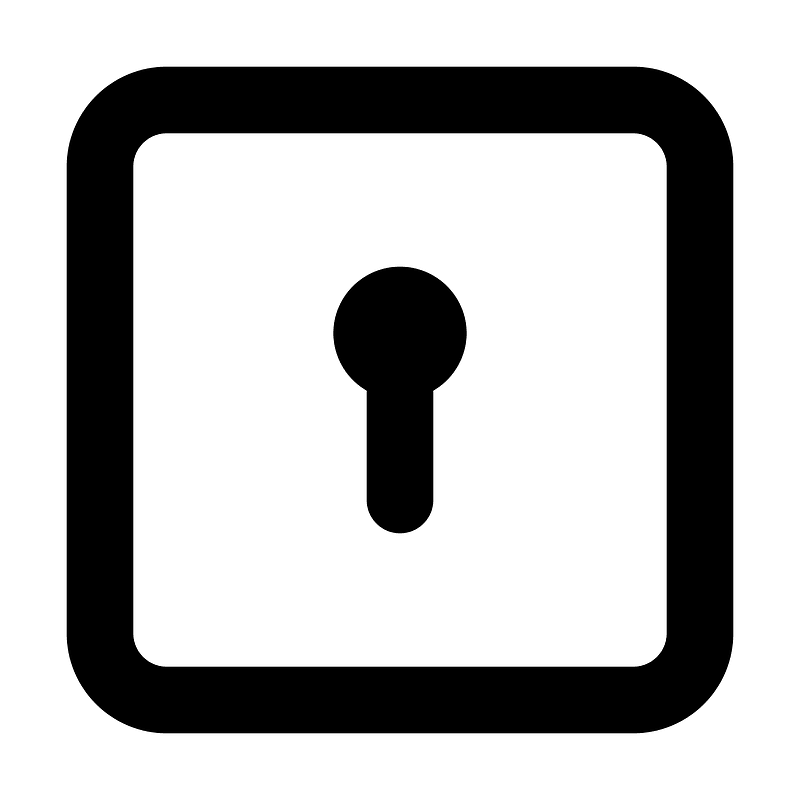 Keyhole-square