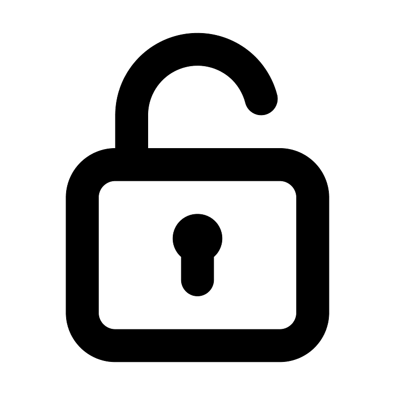 Lock-open-alt
