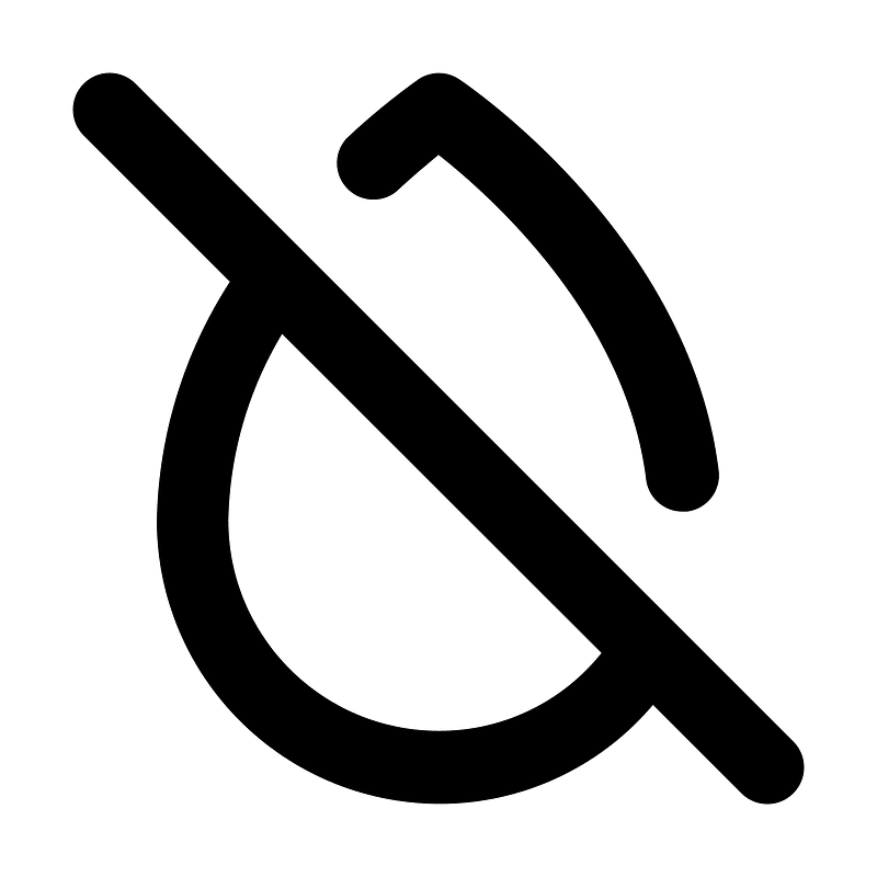 Water-drop-slash