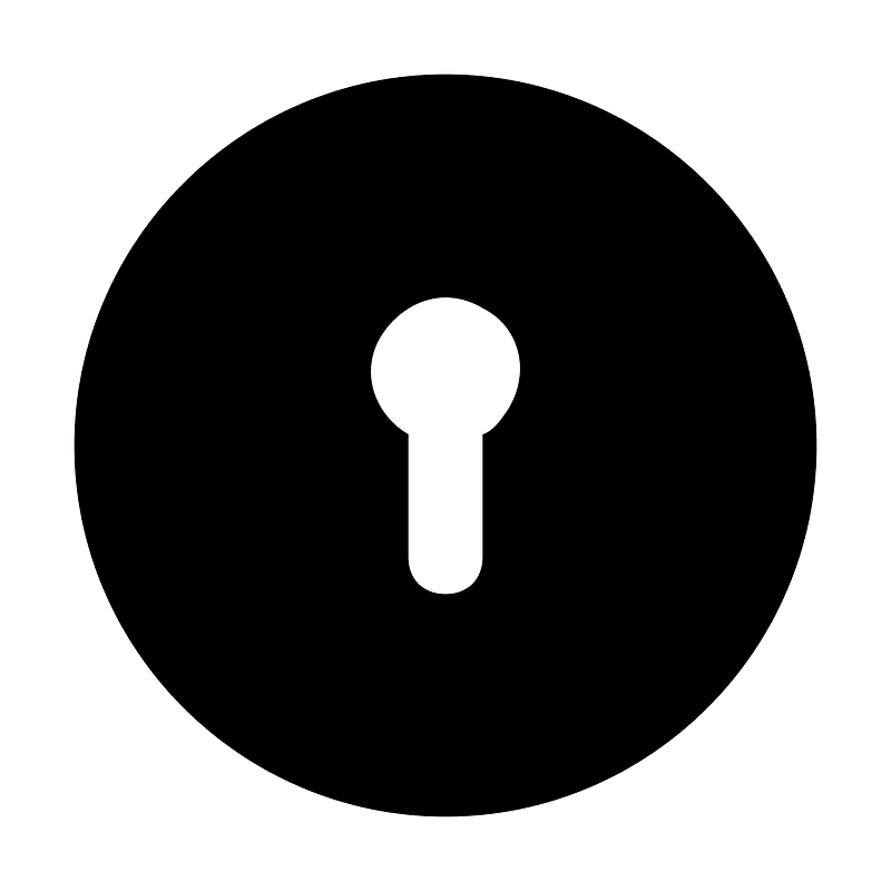Keyhole-circle