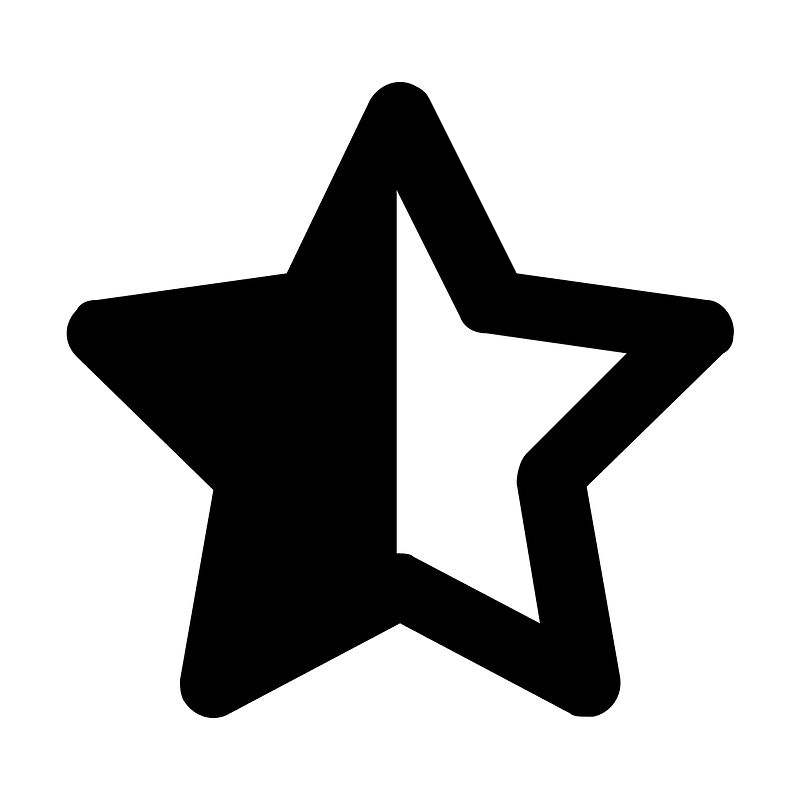 Star-half-alt