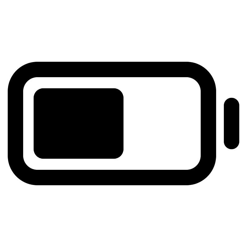 Battery-half