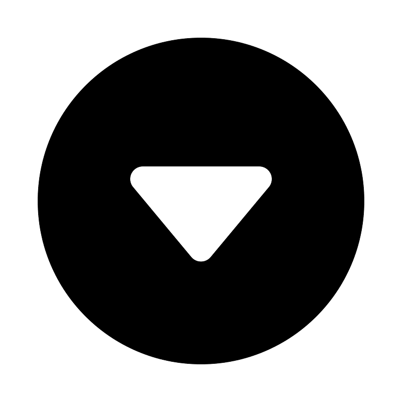 Caret-down-circle