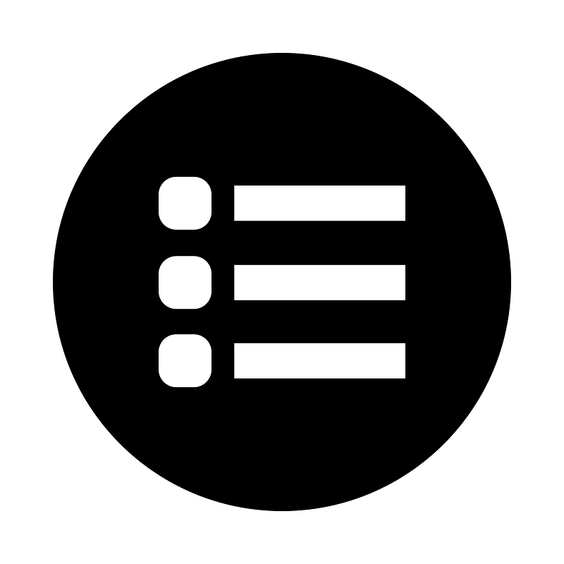 List-circle