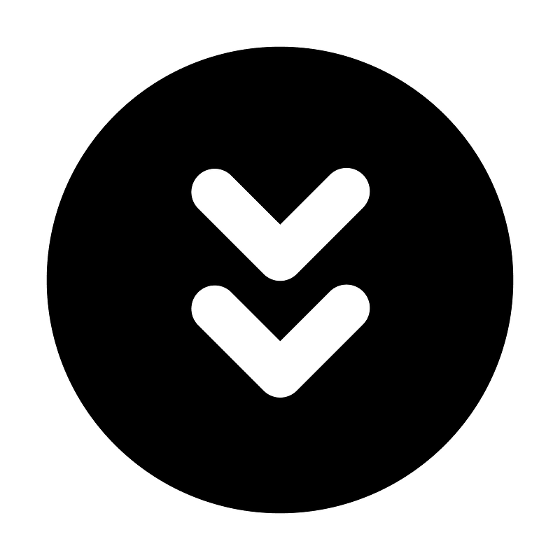 Chevrons-circle-down