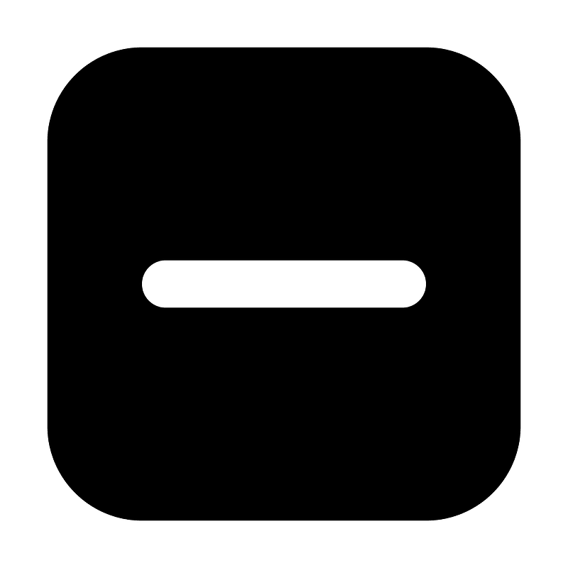 Minus-rectangle