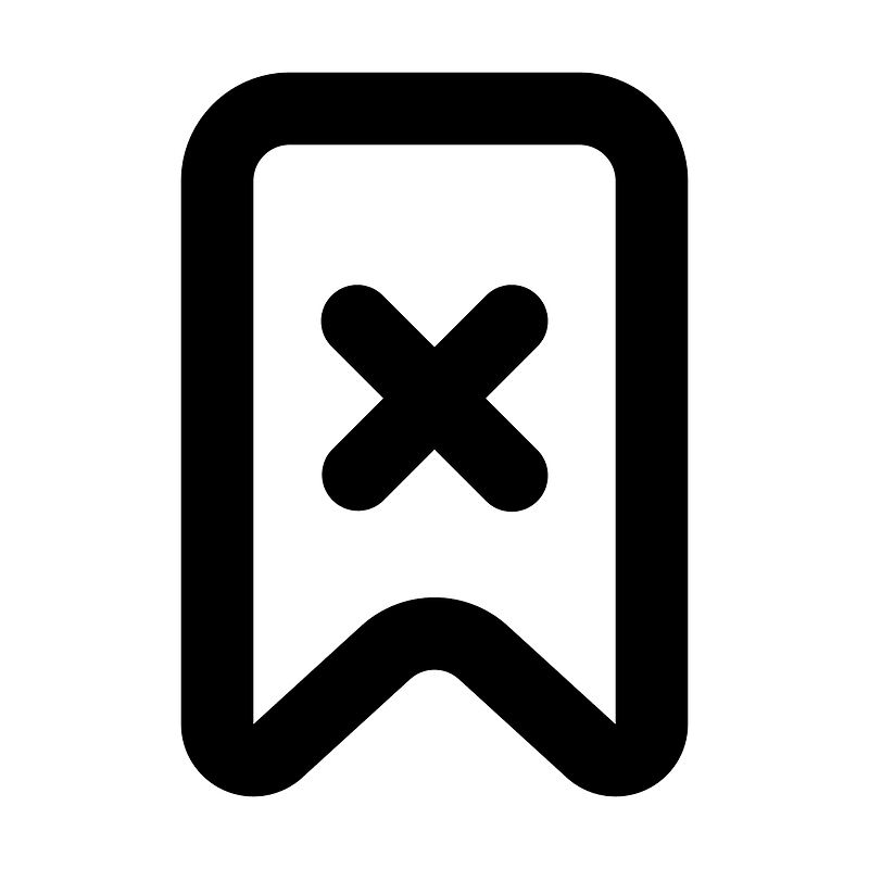 Bookmark-remove