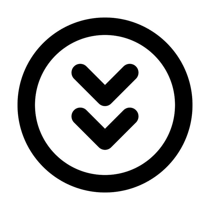 Chevrons-circle-down
