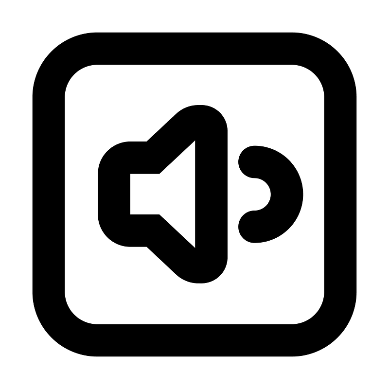 Volume-down-square