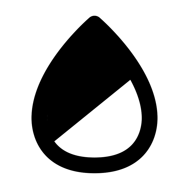 Paint-drop-half-filled