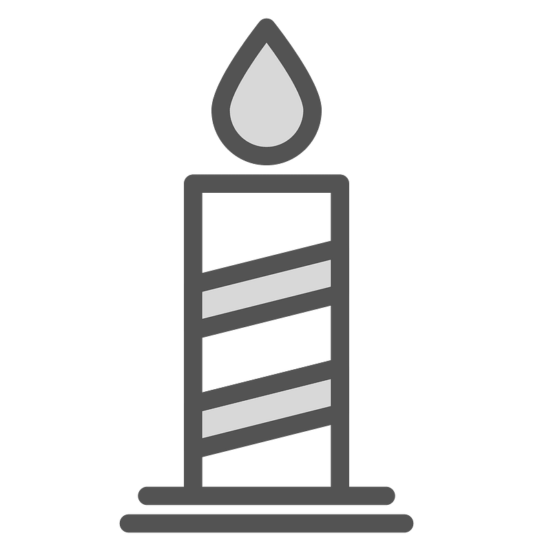 Xmas candle