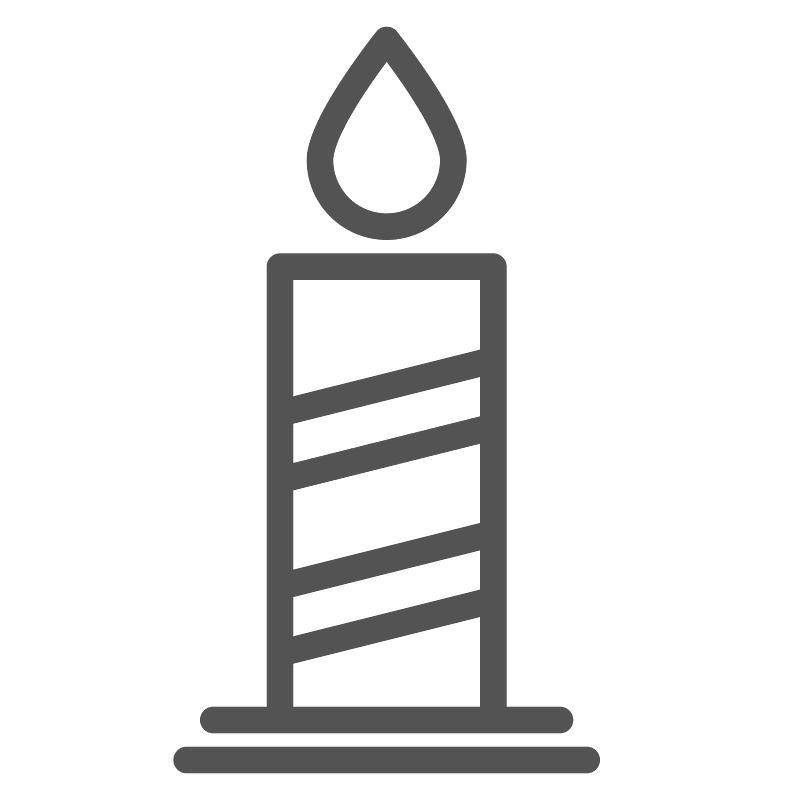 Xmas candle