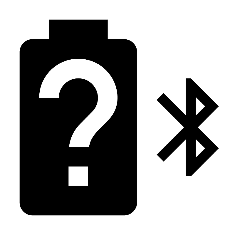 Battery-unknown-bluetooth