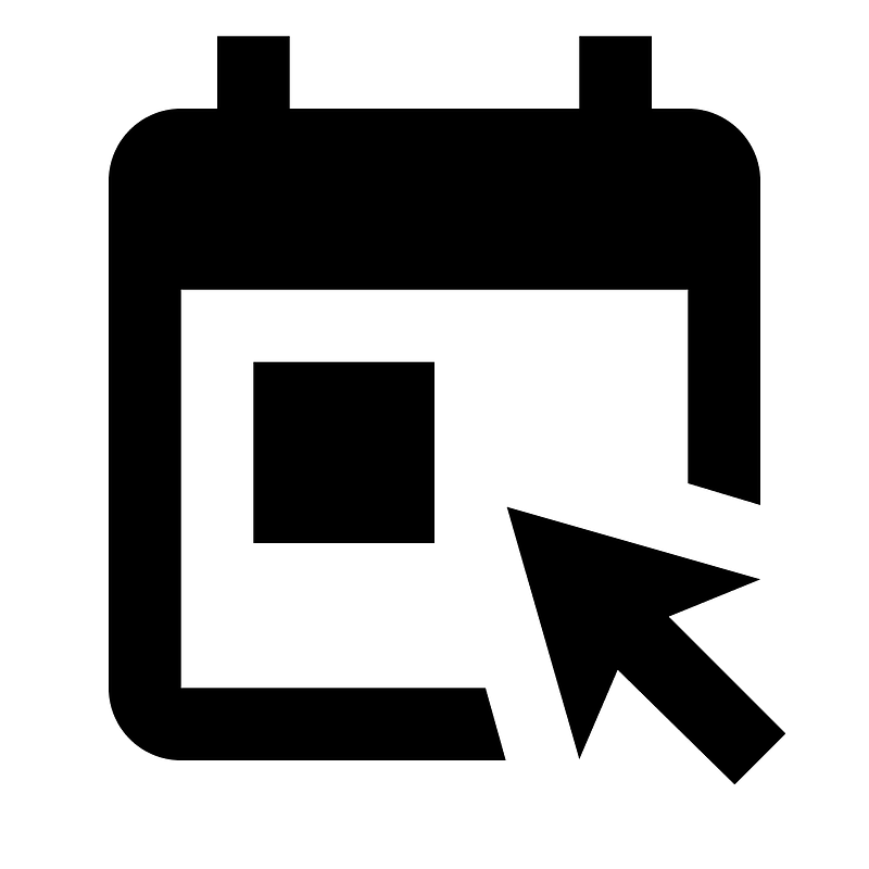 Calendar-cursor