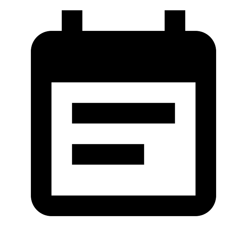 Calendar-text