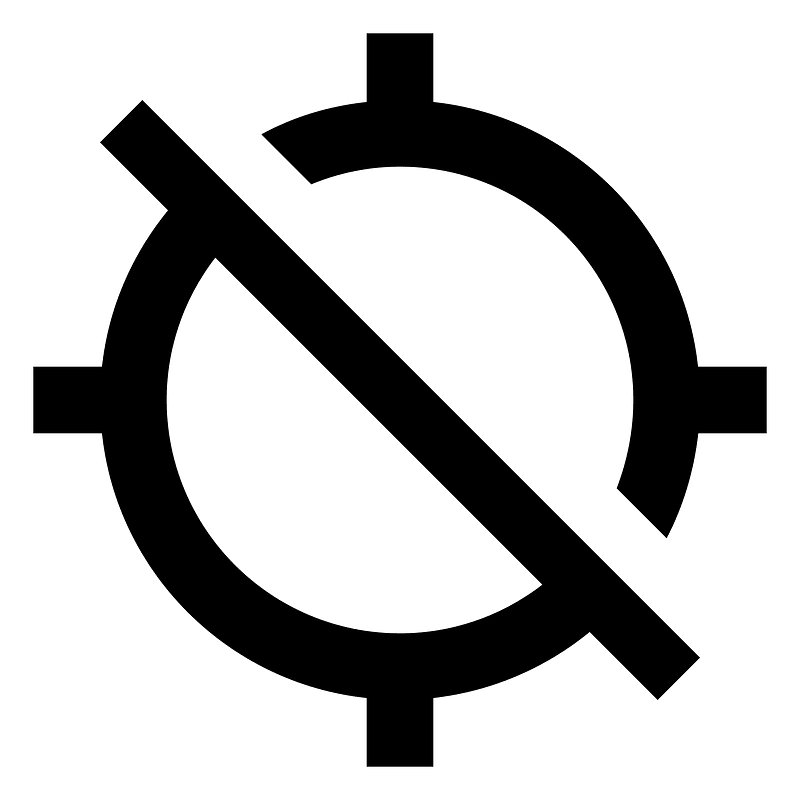 Crosshairs-off