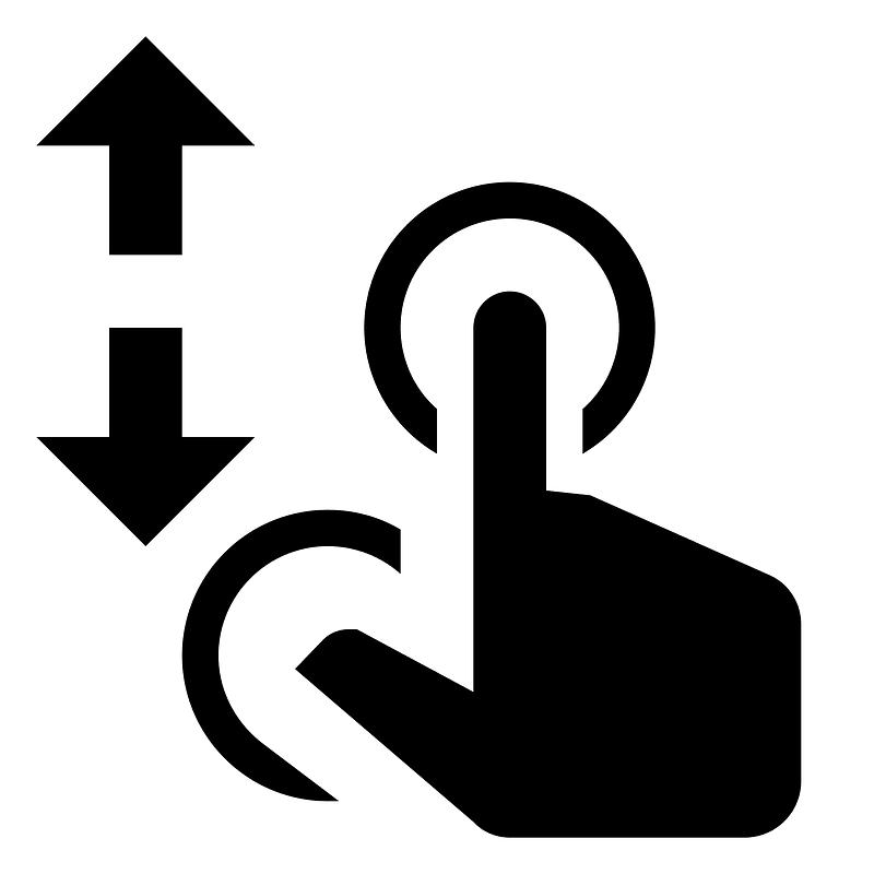 Gesture-spread