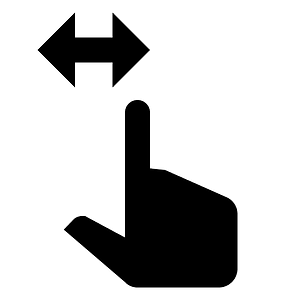 Gesture-swipe-horizontal