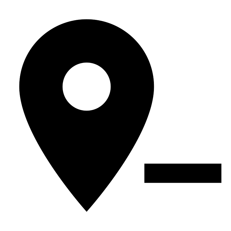 Map-marker-minus