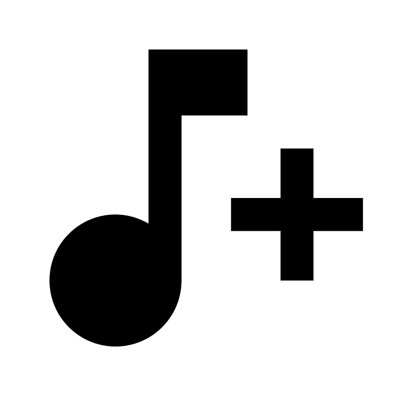 Music-note-plus