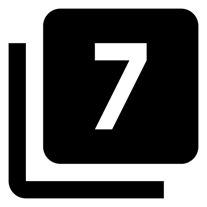 Numeric-7-box-multiple